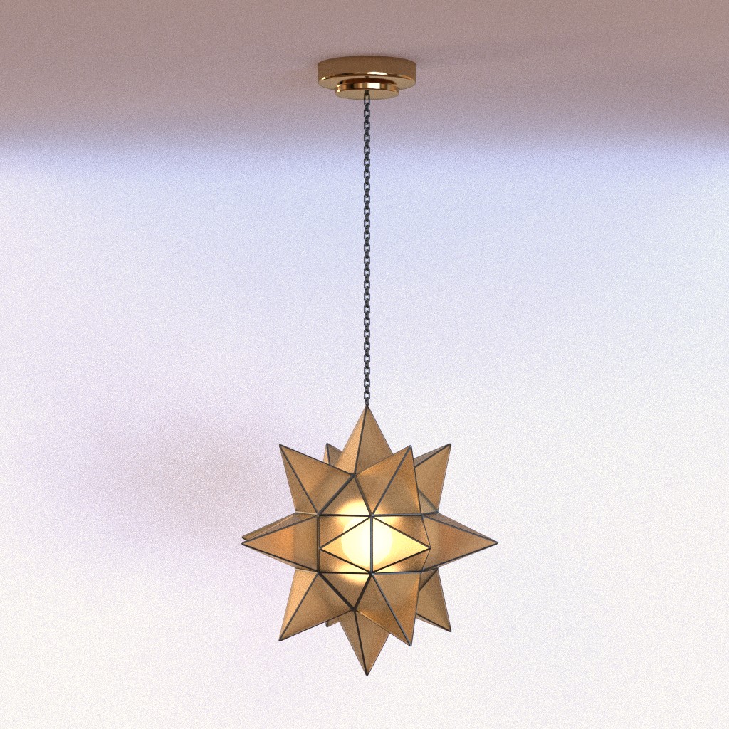 Hanging star lamp preview image 2